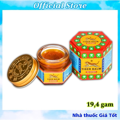 Dầu Cù Là Con Cọp Đỏ TIGER BALM RED OINT Nhập Khẩu Chính Hãng Từ Singapore