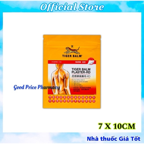 Cao Dán Tiger Balm Plaster - RD Hàng Chính Hãng Có Tem Tiếng Việt