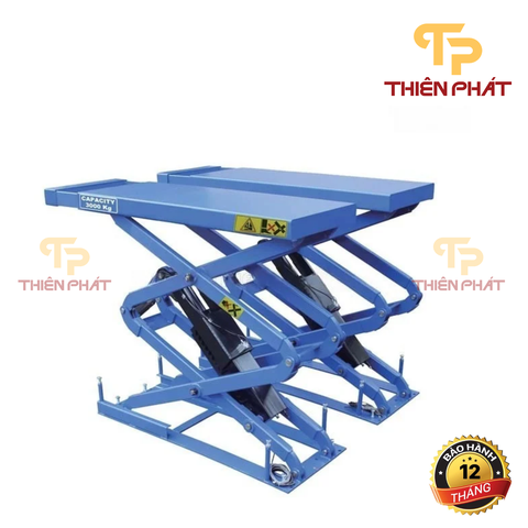 Cầu nâng cắt kéo Titano TS-3.0S - Nâng bụng, 3 tấn