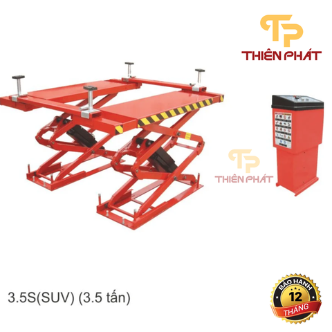Cầu nâng cắt kéo Titano TS-3.5S(SUV) - Nâng bụng, 3.5 tấn