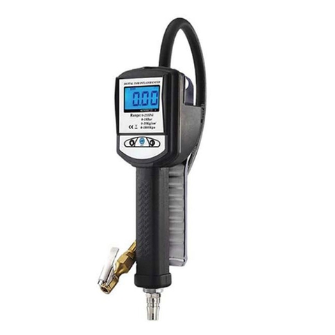 Đồng Hồ Bơm Lốp Kỹ Thuật Số TP-021-22 – Màn Hình LCD, 0-255 PSI / 0-18 Bar