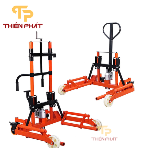 Xe hỗ trợ nâng và di chuyển lốp xe tải Thiên Phát TP323 – Thiết bị chuyên dụng cho gara sửa chữa lốp