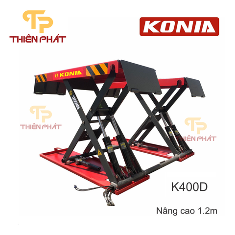 K400D | CẦU NÂNG KIỂU XẾP, NÂNG CAO 1.2M