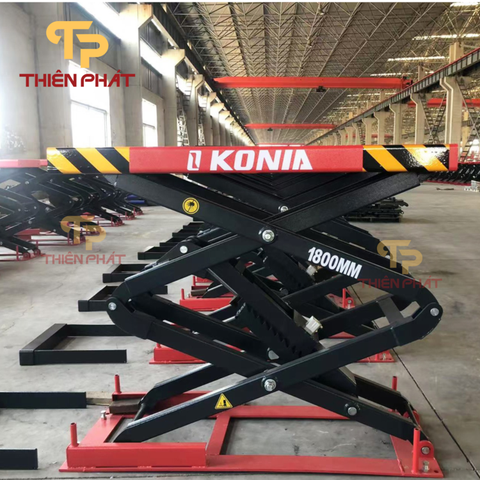 K-4000DC1 | CẦU NÂNG KIỂU XẾP, MÓNG CHÌM
