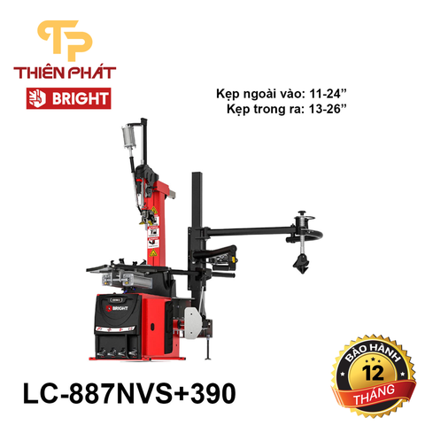 Máy ra vào lốp không lơ via liên doanh Ý Bright LC-887NVS+390