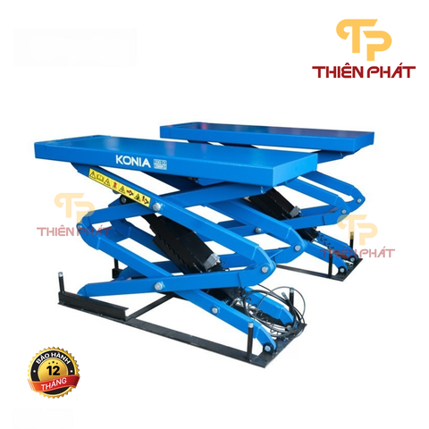 Cầu nâng cắt kéo 3.5 tấn, móng chìm Konia K-3.5G
