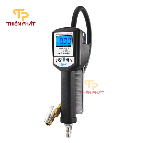 Đồng Hồ Bơm Lốp Kỹ Thuật Số Thiên Phát TP-021-22 – Màn Hình LCD, 0-255 PSI / 0-18 Bar
