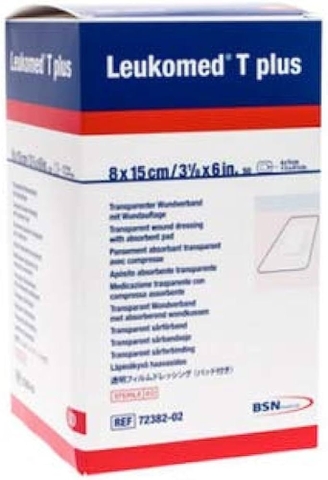 LEUKOMED® T PLUS-8cm*15cm-BĂNG HẬU PHẪU CÓ GẠC VÔ TRÙNG