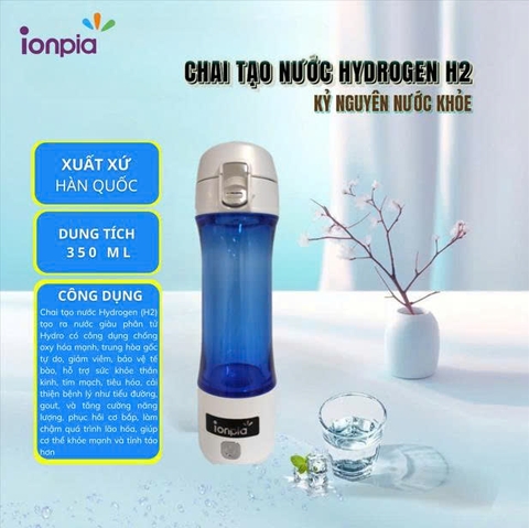Chai tạo nước Hydrogen ION-H2