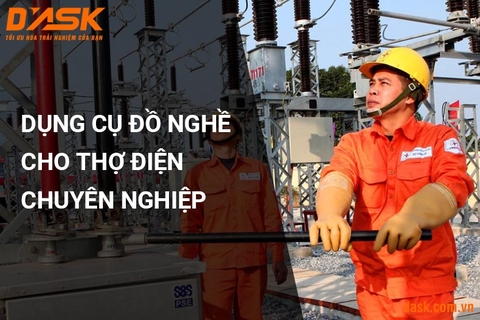 Dụng cụ đồ nghề mà thợ điện chuyên nghiệp phải có