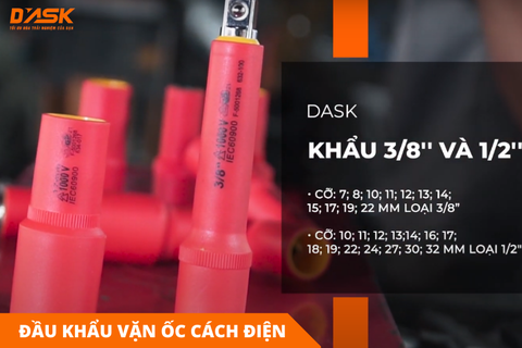 Cung cấp đầu khẩu vặn ốc cách điện trong gara xe ô tô điện, xe hybrid