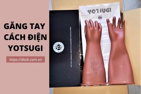 Tại sao nên chọn găng tay cách điện 1KV YOTSUGI Japan?