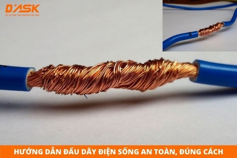 Hướng dẫn đấu dây điện sống an toàn, đúng cách