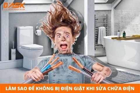 Làm sao để không bị điện giật khi sửa chữa điện?