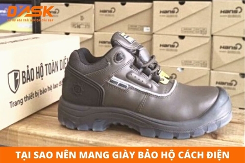 Tại sao nên mang giày bảo hộ cách điện?