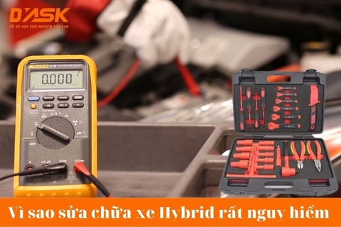 Vì sao sửa chữa xe Hybrid rất nguy hiểm - Cần làm gì để giữ an toàn
