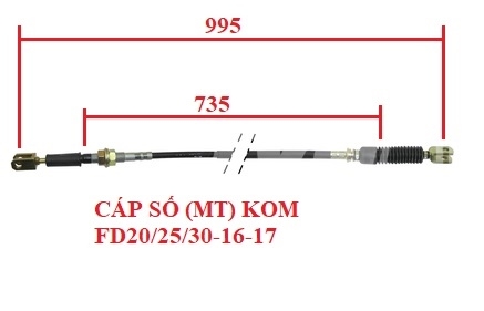 CÁP SỐ (L995/735; A-A; MT) 37B-1C-J5011