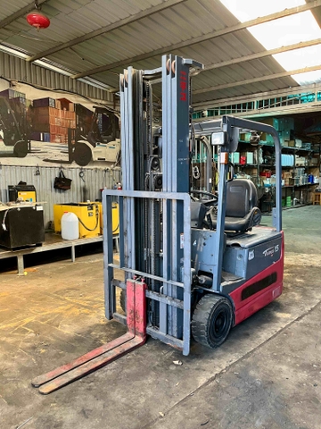 XE NÂNG ĐIỆN NGỒI LÁI NICHIYU 1.5 Tấn FBT15PN-75B-530M (2017)