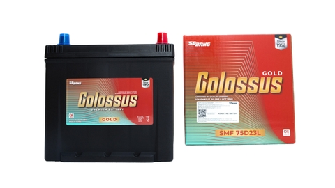 BÌNH ẮC QUY COLOSSUS SMF 75D23L (65AH)