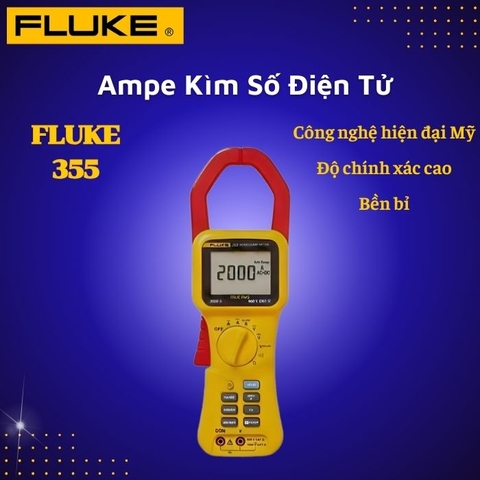 Ampe Kìm Số Điện Tử Fluke 355