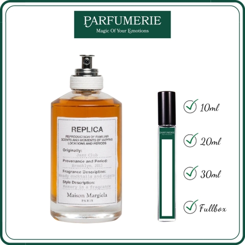 Nước hoa nam Maison Margiela Replica Jazz Club EDT Chính Hãng