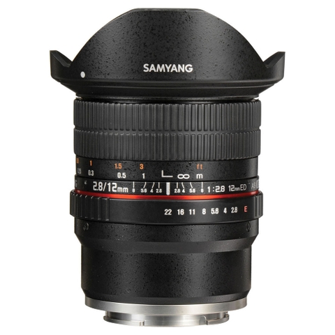 Samyang 12mm F/2.8 ED AS NCS Fisheye for Sony E
