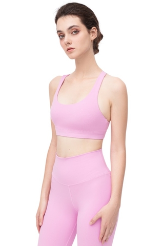 BỘ TẬP YOGA MÀU PINK PEONY