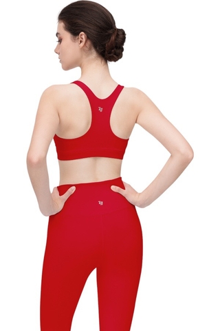 BỘ TẬP YOGA MÀU SCARLET RED JFF