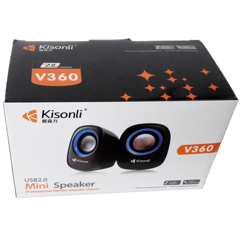 Loa 2.0 Kisonli V360 Chính hãng