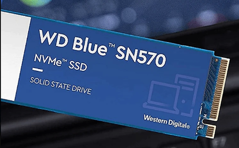 Ổ cứng SSD WD Blue SN570 M2 2280 PCIe NVMe Gen3x4 - Hàng Chính Hãng