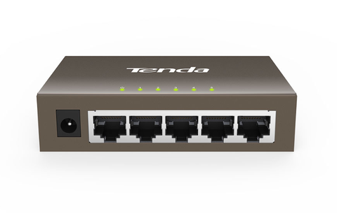 Switch Tenda TEG1005D 5 port Gigabit (Vỏ sắt, 1.0Gbps)