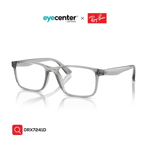 GỌNG KÍNH RAYBAN 0RX7241D-8012 TRANSPARENT GRAY