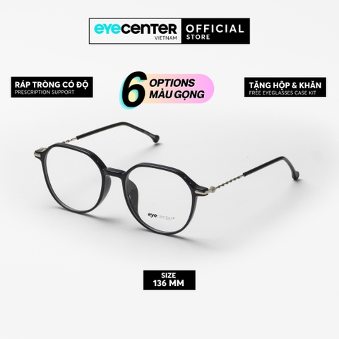[B172] Gọng kính cận nữ chính hãng STUDIO MUKU nhựa phối kim loại by Eye Center Vietnam