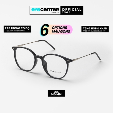 [B166] Gọng kính cận nữ chính hãng STUDIO MUKU nhựa phối kim loại by Eye Center Vietnam