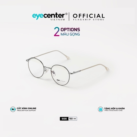 [K07] Gọng kính cận nữ chính hãng EYECENTER kim loại chống gỉ nhiều màu K07 EK D29120 by Eye Center Vietnam