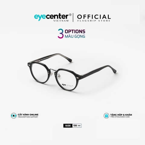 [A66] Gọng kính cận nam nữ chính hãng ZAC&CODY lõi thép chống gãy cao cấp ZC K9071  by Eye Center Vietnam