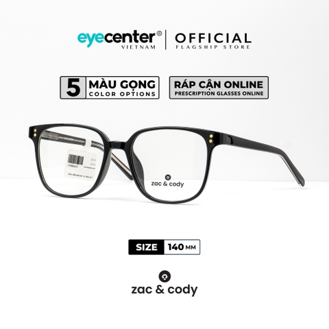 [A31] Gọng kính cận nam nữ chính hãng ZAC & CODY Denver lõi thép chống gãy  ZC TR1922 A31 by Eye Center Vietnam