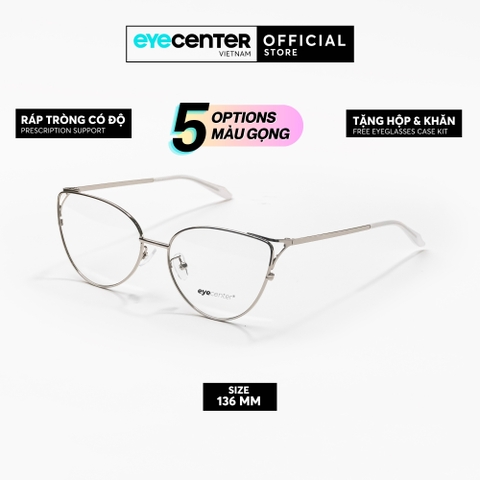 [B192] Gọng kính cận nữ chính hãng STUDIO MUKU kim loại chống gỉ by Eye Center Vietnam