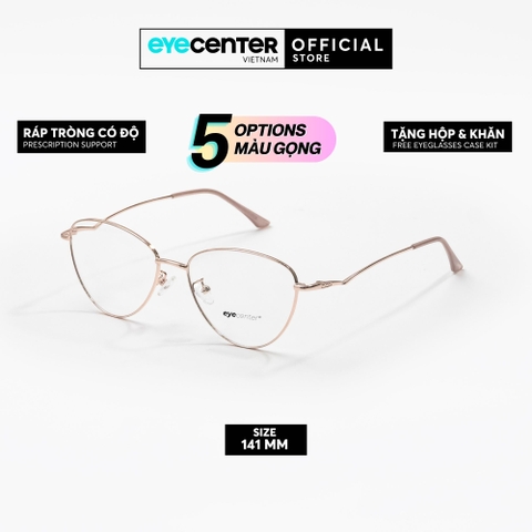 [B471] Gọng kính cận nữ nhiều màu chất liệu kim loại  chống gỉ by Eye Center Vietnam