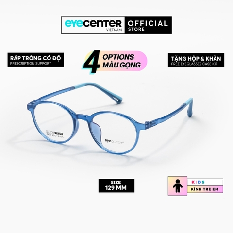 [ ZA492] Gọng kính cận trẻ em chất liệu nhựa siêu nhẹ nhiều màu by Eye Center Vietnam