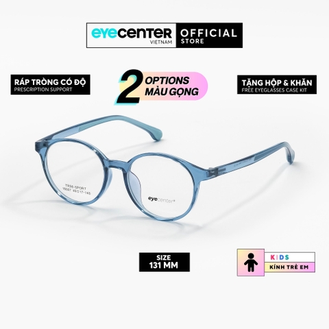 [ZA493] Gọng kính cận trẻ em chất liệu nhựa siêu nhẹ nhiều màu by Eye Center Vietnam