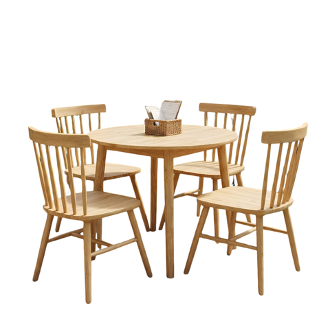 Bộ Bàn Ghế Cafe Sân Vườn Gỗ Cao Su BBC-51