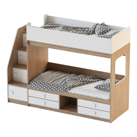 Giường ngủ gỗ tầng trẻ em GNG-20