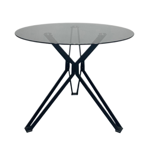 Bàn tiếp khách tròn mặt kính cường lực BCF-11