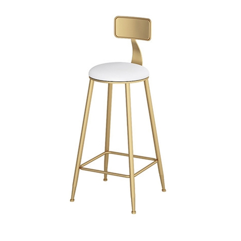 Ghế bar khung sắt sơn tĩnh điện mặt nệm GBB-51
