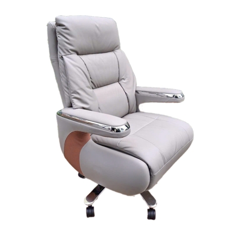 Ghế làm việc giám đốc có ngã lưng, gác chân GD020