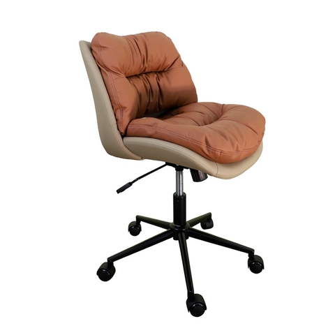 Ghế văn phòng da microfiber chân xoay VP-404