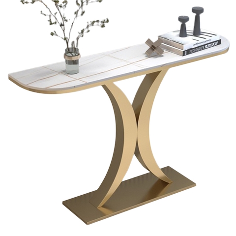Bàn console mặt đá chống thấm hiện đại cho căn hộ BCL-31