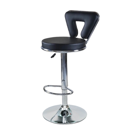 Ghế bar da tam giác chân trụ xoay GBB-39