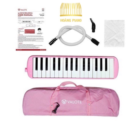 KÈN MELODION VALOTE VM-32K (PINK) BAO VẢI